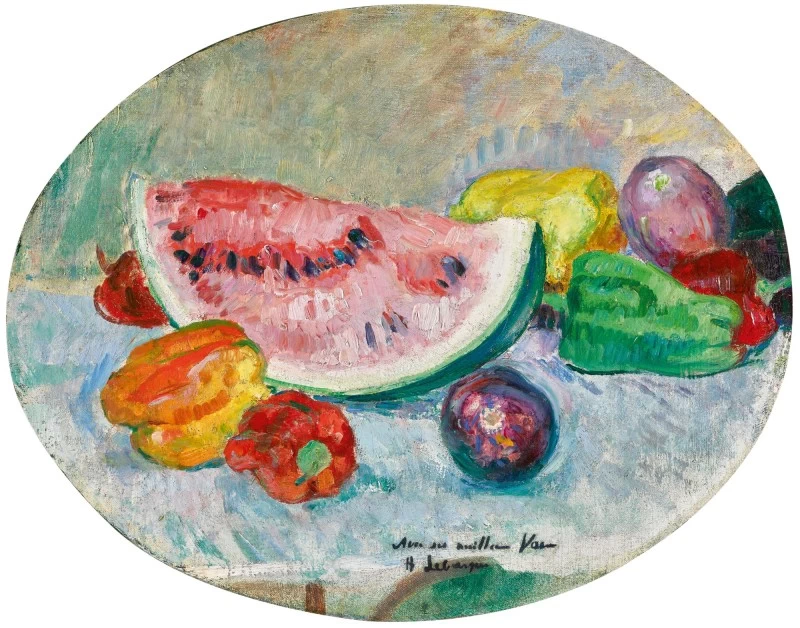 Natura morta con melone
